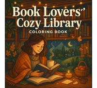 Book Lovers’ Cozy Library Coloring Book: A Relaxing Coloring Escape for Bookworms and Dreamers