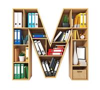 Book Lovers Hzl149 Pendentif en acrylique pour bibliothèque en forme de cœur Taille M