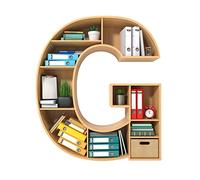 Book Lovers Hzl149 Pendentif en acrylique pour bibliothèque en forme de cœur Taille unique