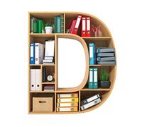 Book Lovers QaQ172 Pendentif pour bibliothèque en forme de cœur en acrylique (D, taille unique)