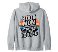 Book Mom My Weekend is Full Reading Sweat à Capuche
