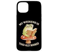 Book My Weekend is Toad-Ally est Totalement réservé Frog Cottagecore Coque pour iPhone 15 Plus