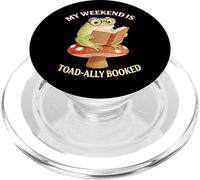 Book My Weekend is Toad-Ally est Totalement réservé Frog Cottagecore PopSockets PopGrip pour MagSafe