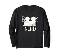 Book Nerd Reading Aesthetic Minimal Graphic Manche Longue