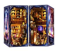 Book Nook Boutique de Potion Magique avec Lumières, Maquette Miniature DIY