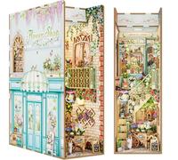 Tonecheer - Puzzle 3D Book Nook Fleuriste - LED capteur de mouvement - Contreplaqué FSC - 288 pièces