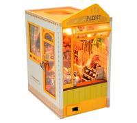 Book Nook Kits for Bookshelves, Miniature Nook Kit, Book Nook Shelf Decoration Kit, Book Nook Kit, Miniature Library Kit, Small Book Nook Display, Miniature Book Nook Kit for Adults