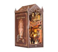 Book Nook Miniature - Kit de Bricolage en Bois, 3D Craft Birder | Insérer Une décoration avec Guide étape par étape, kit de Passe-Temps créatif pour Adolescents Adultes de Plus de 14 Ans, Cadeau d'