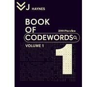 BOOK OF CODEWORDS VOLUME 1: A Giant Collection of Fun & Challenging Themed Wordserches With Solutions - Relaxing & Brain Stimulating Big Puzzle Games