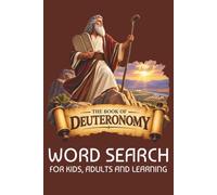 Book of Deuteronomy Puzzle Book: Word Searches with Easy to Read Print about The Book of Exodus, Exodus, Bible, Old Testament, Religion and more. 6x9 ... for Vacations, Holidays, Church