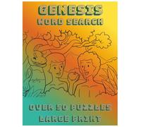 Book of Genesis Word Search: “Book of Genesis Word Search: Bible Puzzles for Adults and Teens with Scripture Themes from the First Book of the Bible”