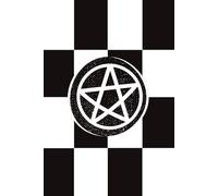 Book of Shadows with a Pentagram on the Cover: Classic Black & White Empty Grimoire for Witches, Wiccans | for Rituals, Spells & Witchcraft