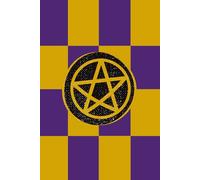 Book of Shadows with a Pentagram on the cover: Purple Journal for Daily Journaling & self-care | for Witches & spiritual people