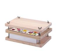 Book Press Presse à papier en bois | Kit de reliure manuelle en bois pour étudiants, enseignants ou amateurs d'artisanat