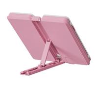 Book Reading Stand - Two In Pencil Bookshelf, Adjustable Metal Holder, Stationery Organizer Case, Perfect Student Gadget Graduation Birthday | Helpful Pouch For Office School Kids