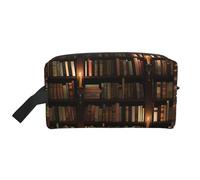 Book Room Trousse de toilette pour homme, trousse de toilette de voyage spacieuse pour femme, blanc, Taille unique