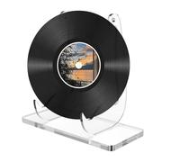 Book Stands for Display - Clear Acrylic Book Bivre Stand, Anti-Slip Vertical Rack Space Sactive Storage Organisateur pour Office Nursery Room Cuisine Bibliothèque Salles