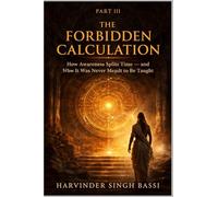 Book Title (Part III) The Forbidden Calculation: How Awareness Splits Time-and Why It Was Never Meant to Be Taught