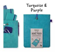 Independent Fabrication Pochette If Bookaroo Books & Stuff Turquoise Taille unique