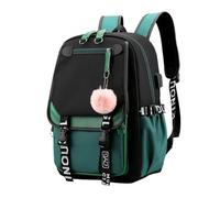 Bookbag scolaire pour filles, sac à dos de mode pour les femmes | Child Daypack Imageproof Women Work Pack | École Knapsack Ladies Daypack avec balle en peluche pour faire du shopping des voyages