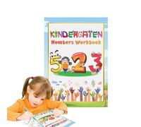 Bookbook Toddler - Workbook des numéros d'âge préscolaire | Panneaux d'affichage d'âge préscolaire | Classeur de numéros | Rédaction d'un document d'exercice numérique de mathématiques interat