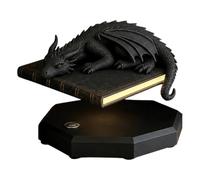 Bookcase Lamp USB Rechargeable LED Floating Dragon Table Centerpiece