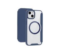 imoshion Bookcase transparente avec MagSafe pour Apple iPhone 14 / 13 - Bleu