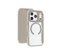 imoshion Bookcase transparente avec MagSafe pour Apple iPhone 17 Pro - Beige