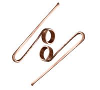 Bookder Book Bookmark - 2 pièces Bookmark vintage, accessoires de lecture élégants | Porte-page en métal Uniquee, outil de collection de lecture pour les femmes, fabrication, perles, fournitures