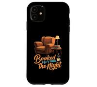 Booked for the Night Reading Cozy Book Lover Gift Coque pour iPhone 11