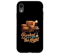 Booked for the Night Reading Cozy Book Lover Gift Coque pour iPhone XR