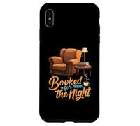 Booked for the Night Reading Cozy Book Lover Gift Coque pour iPhone XS Max