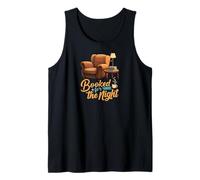 Booked for the Night Reading Cozy Book Lover Gift Débardeur