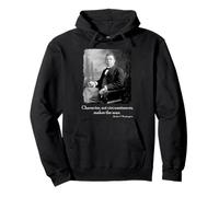 Booker Taliaferro Washington Quote on Character Make The Man Sweat à Capuche