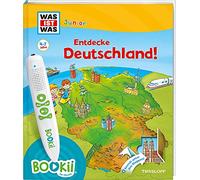 BOOKii® WAS IST WAS Junior Entdecke Deutschland!: Über 900 Hörerlebnisse und interaktive Spiele!