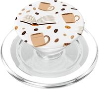 Bookish Books Coffee Mug Book Lover Reading Fall Book Themed PopSockets PopGrip pour MagSafe
