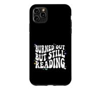 Bookish Burned Out But Still Reading Retro Book Club Coque pour iPhone 11 Pro Max