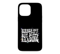 Bookish Burned Out But Still Reading Retro Book Club Coque pour iPhone 13 Pro Max