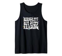 Bookish Burned Out But Still Reading Retro Book Club Débardeur