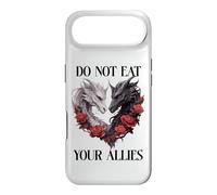 Bookish Dragons We Do Not Eat Allies Book Dragon DRK Romance Coque pour iPhone Air