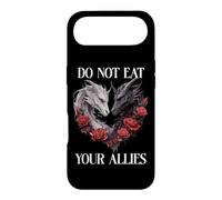 Bookish Dragons We Do Not Eat Allies Dragon Book Romance Coque pour iPhone Air