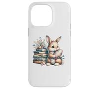 Bookish Easter Bunny Reading Book Every Bunny Loves to Read Coque pour iPhone 14 Pro Max