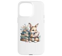 Bookish Easter Bunny Reading Book Every Bunny Loves to Read Coque pour iPhone 15 Pro Max
