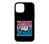 Bookish Retro Reader Adoring The Spoiler Graphic Coque pour iPhone 12 Mini
