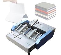 Booklet Maker 2 en 1 Plieuse et Agrafeuse de Papier Reliure de documents Efficace pour les écoles, les bureaux et les imprimeries