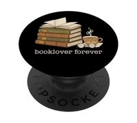 Booklover Forever PopSockets PopGrip Adhésif