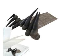 Bookmark à main en résine 3D - Gothic Devil Witch Claw Page Holder | Accessoire de lecture de la décoration du festival d'horreur unique pour la papeterie de la fête d'Halloween Ornement Ornement Choi