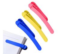Bookmark - Bookmarker | Page Marker | 3pcs Smart Silicone Bookmark Clip, Smart Bookmark With Magnetic Closure, Smart Bookmark With Pen Holder, Bookmark Page Marker, Bookmarks For Teachers Book Lovers