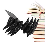 Bookmark De La Main Du Diable - Devil's Hand Resin | À Demon Spooky D'Halloween Parfait Pour Les Fans D'horreur, Cadeaux Et Amoureux Livre