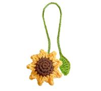 Bookmarks Crochet Flower Sprout | 36 x 5,5 cm Versatile Cute Handmade Knitted Floral Page Markers - Expérience The Comfort Of Handmade Book Marks For Writer Readers, Christmas